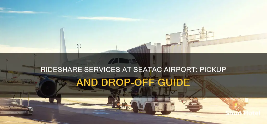 where is rideshare in seatac airport