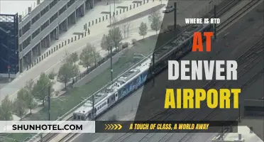 RTD at Denver Airport: Where to Find It