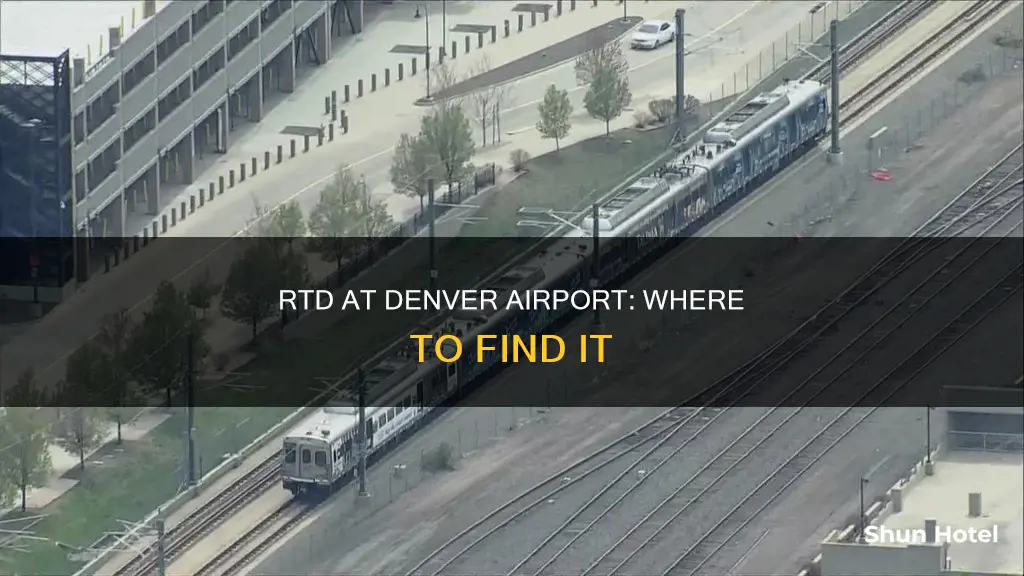 where is rtd at denver airport
