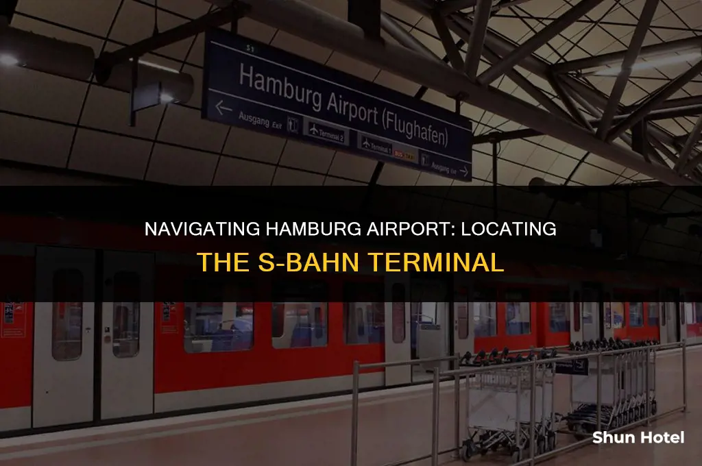 where is s bahn terminal in hamburg airport