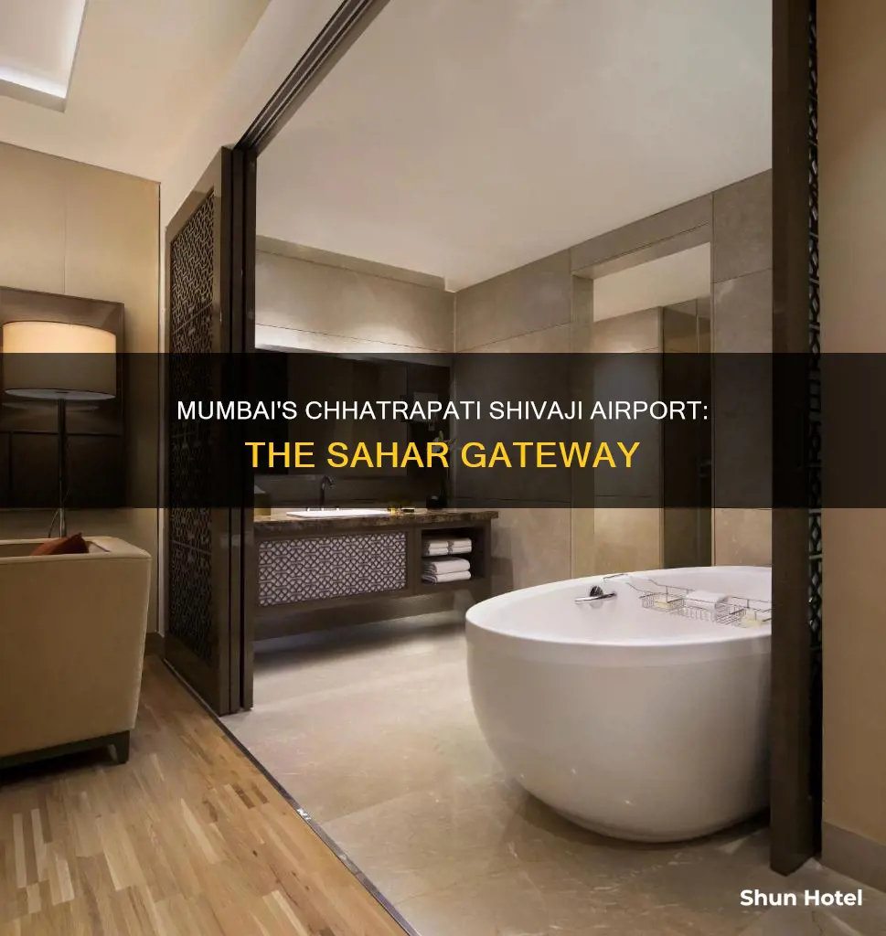 where is sahar airport in mumbai