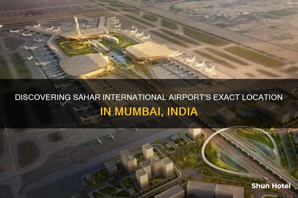 where is sahar international airport located