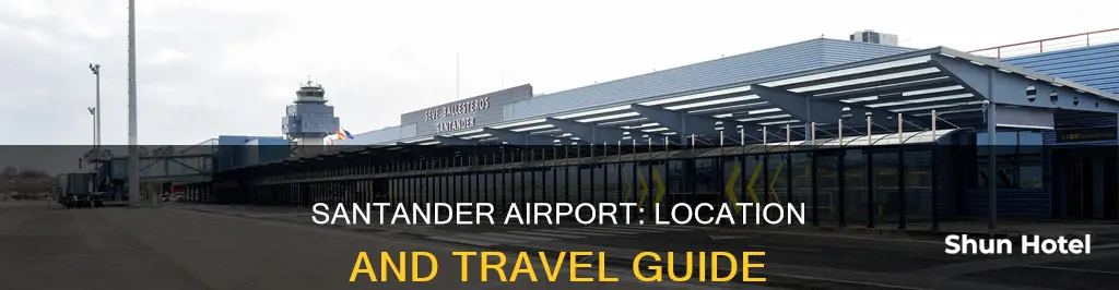 where is santander airport in spain
