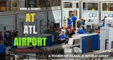 Security Screening at Atlanta Airport: Where and How?