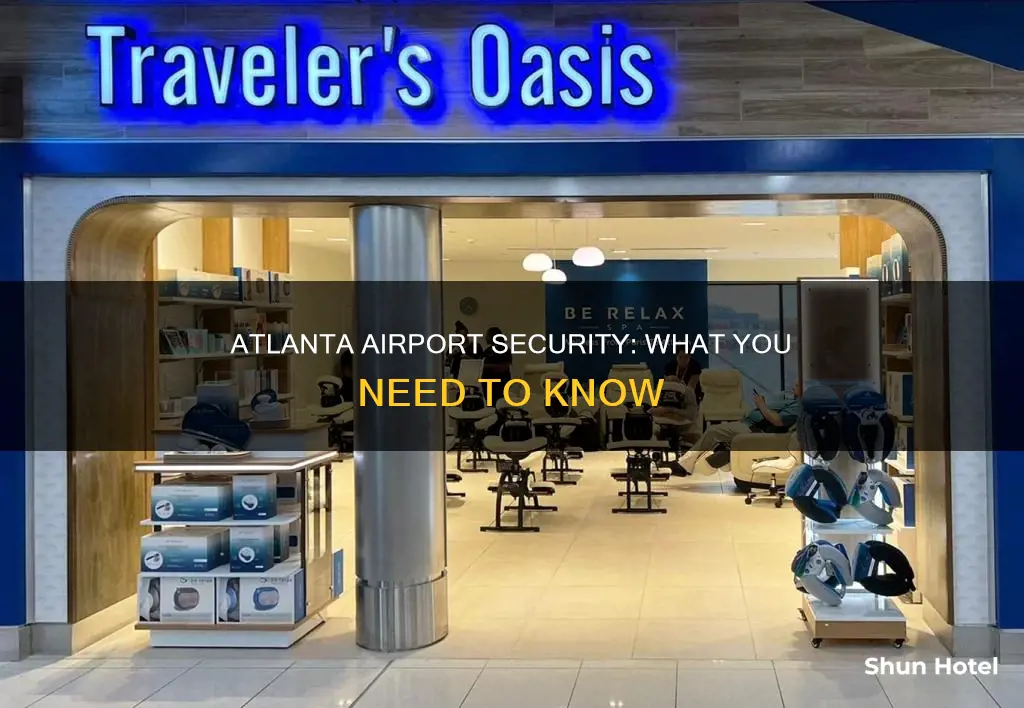where is security at atlanta airport