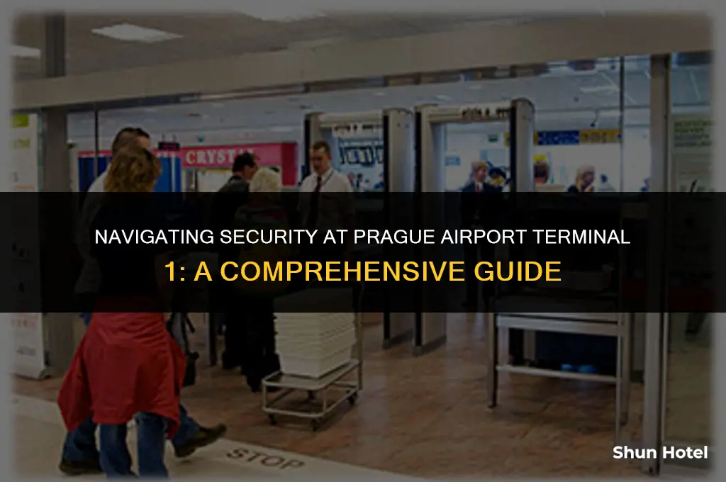 where is security at prague airport terminal 1