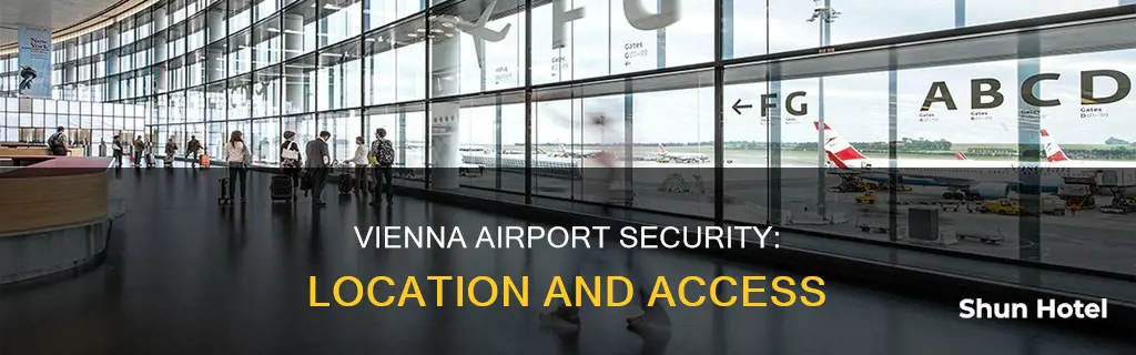 where is security at vienna airport