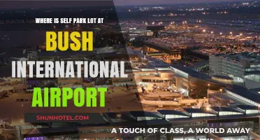 Self Park Lot Location Guide at Bush International Airport