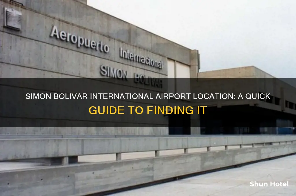 where is simon bolivar international airport