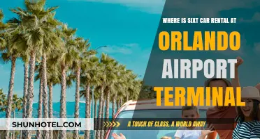 Where to Find Sixt Car Rental at Orlando Airport Terminal