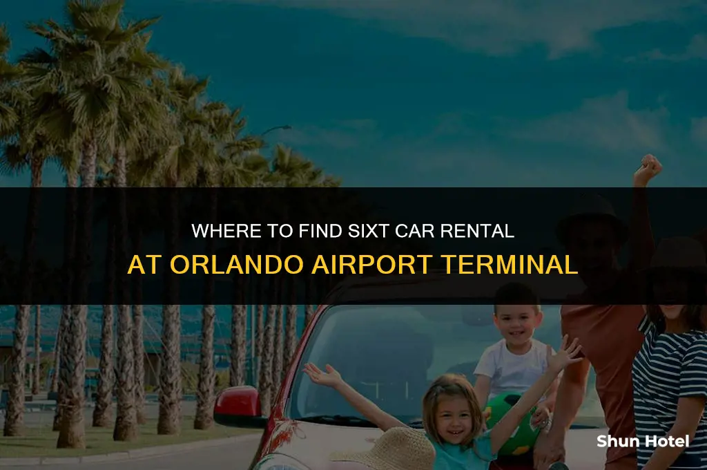 where is sixt car rental at orlando airport terminal