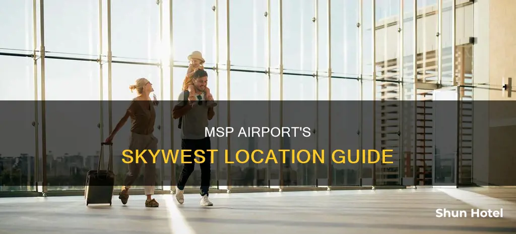 where is skywest at msp airport