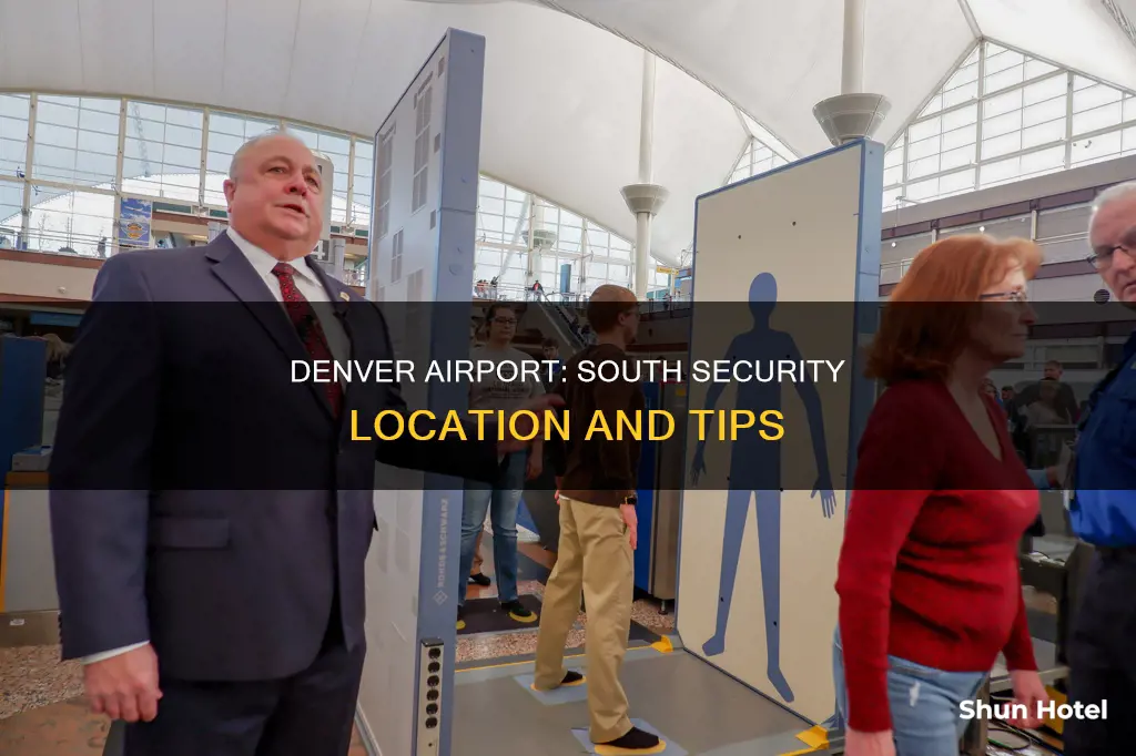 where is south security denver airport