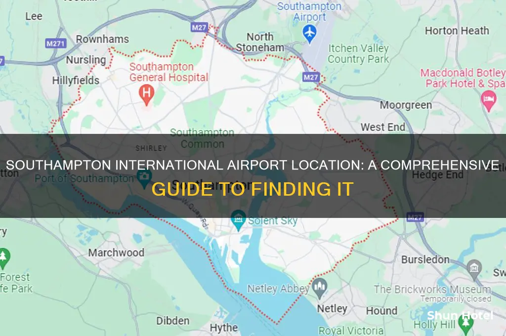 where is southampton hampton international airport
