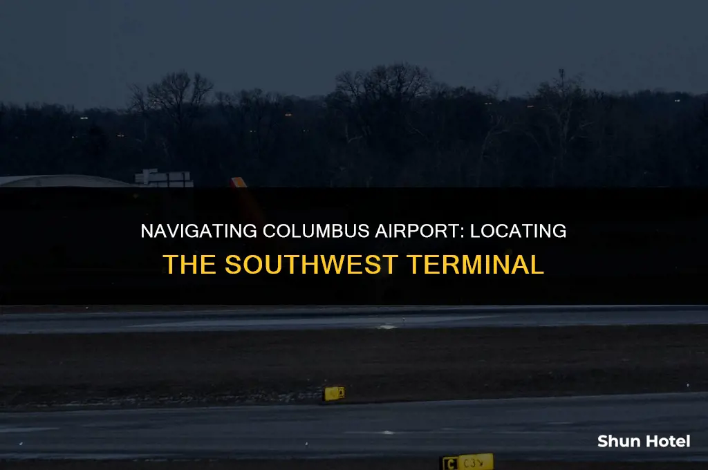 where is southwest terminal at columbus airport