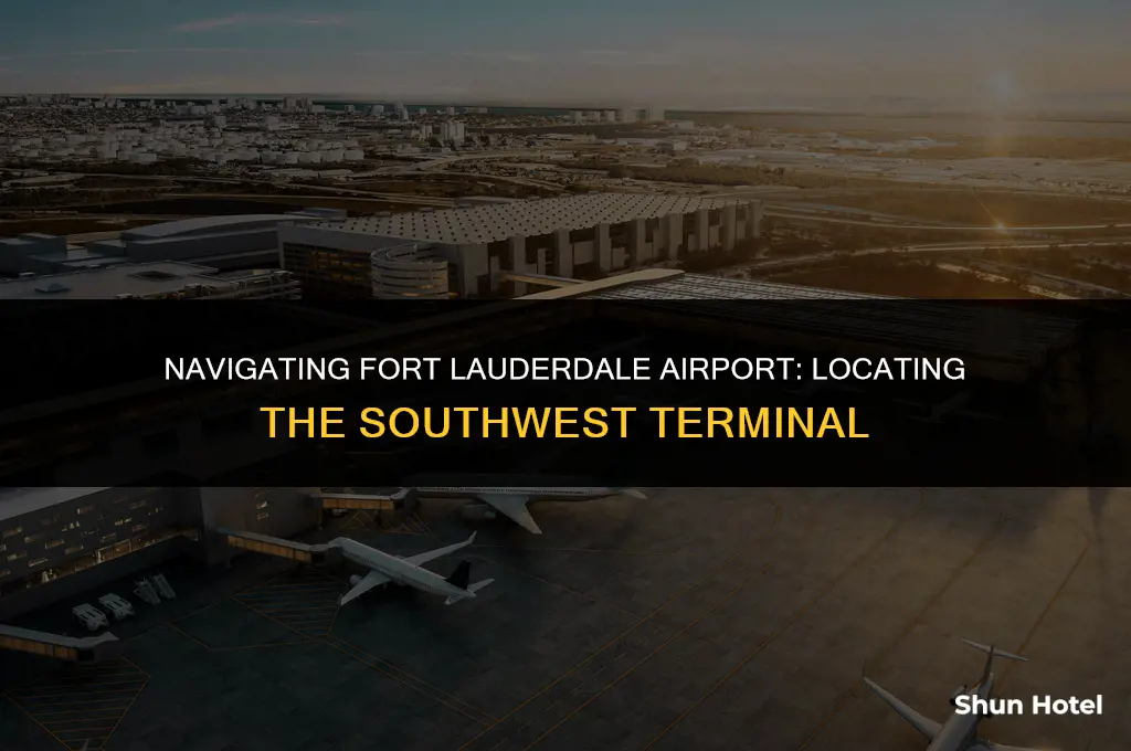where is southwest terminal at ft lauderdale airport