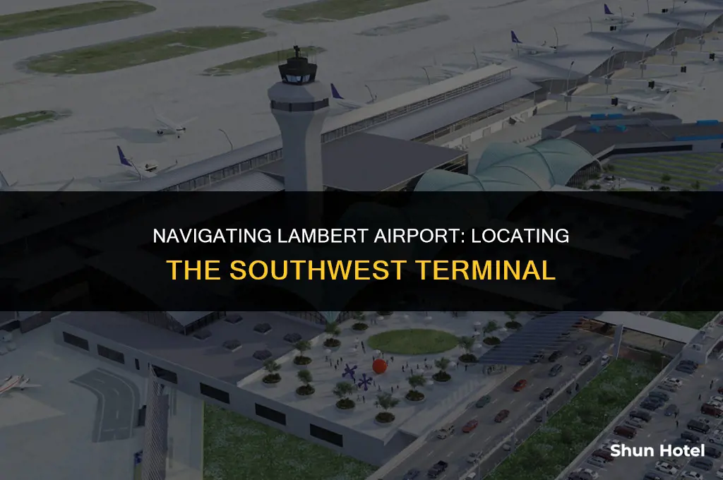 where is southwest terminal at lambert airport