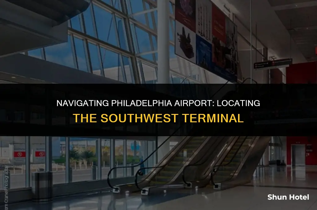 where is southwest terminal at philadelphia airport