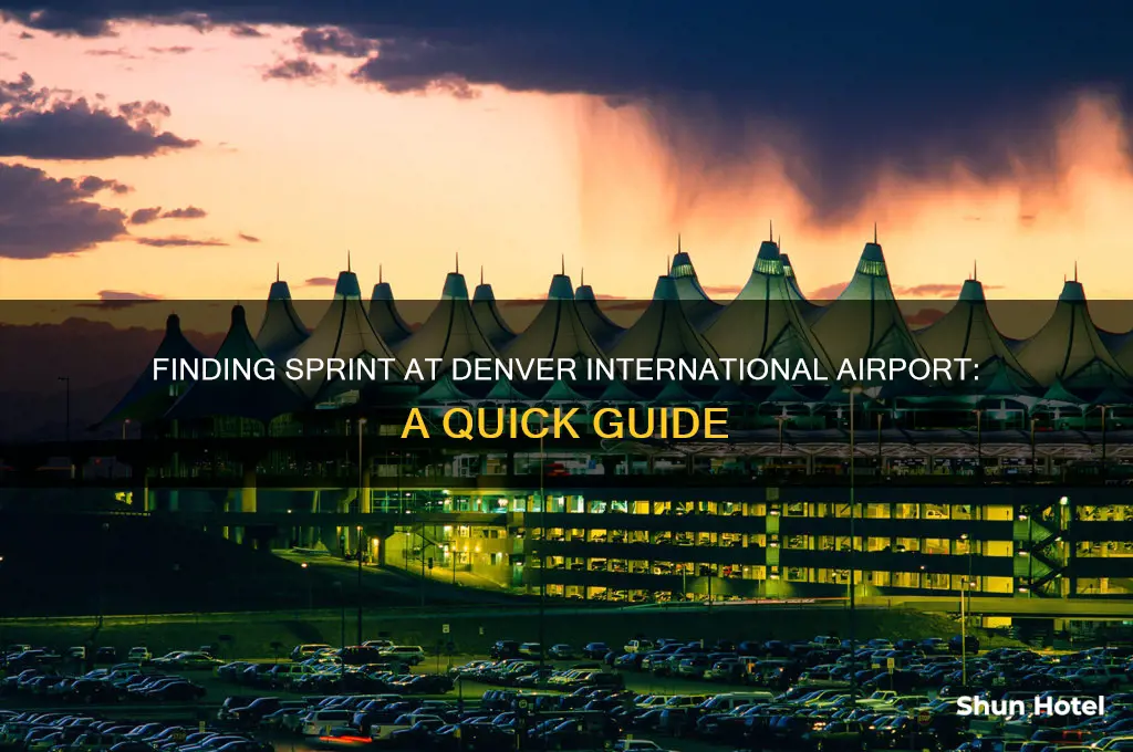 where is sprint in denver international airport