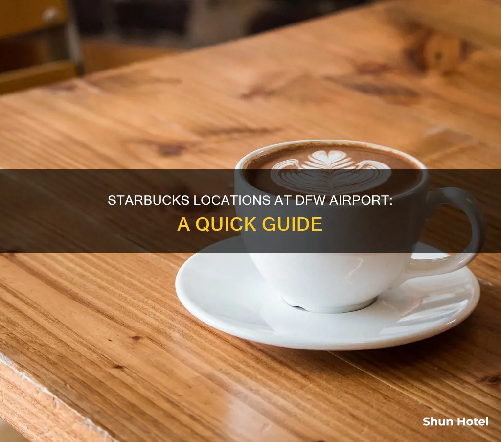 where is starbucks in dfw airport