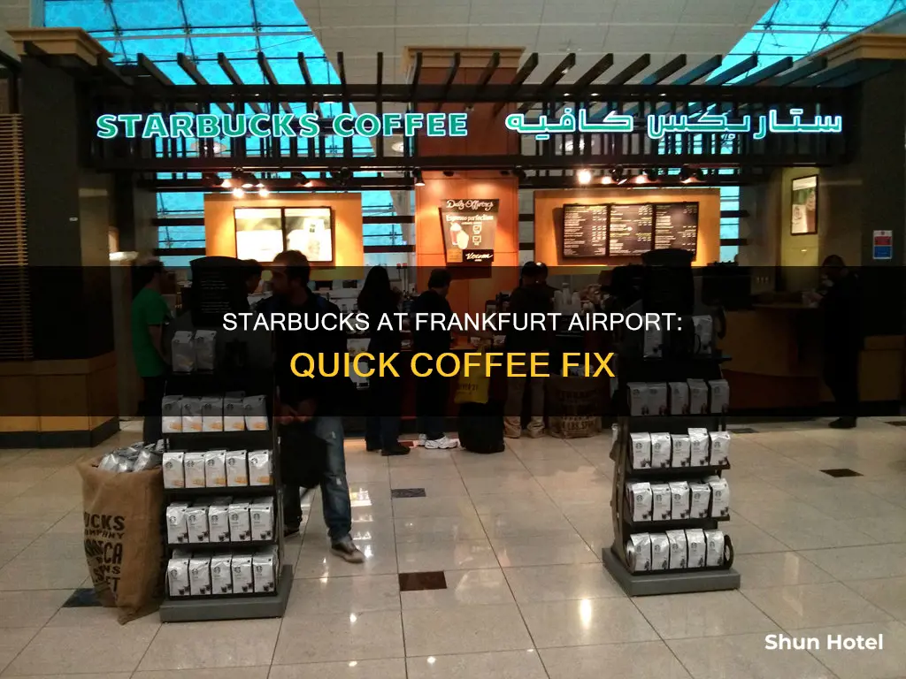where is starbucks in frankfurt airport