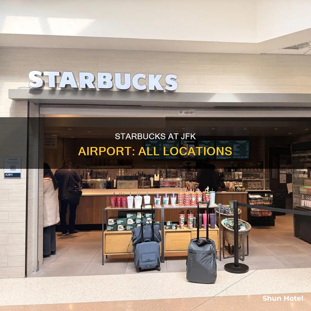 where is starbucks in jfk airport
