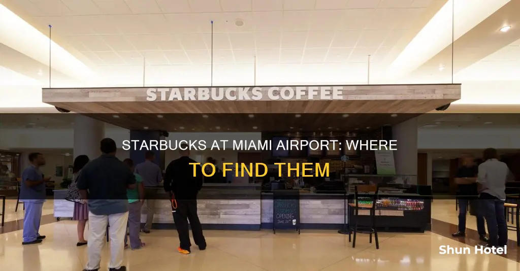 where is starbucks in miami airport