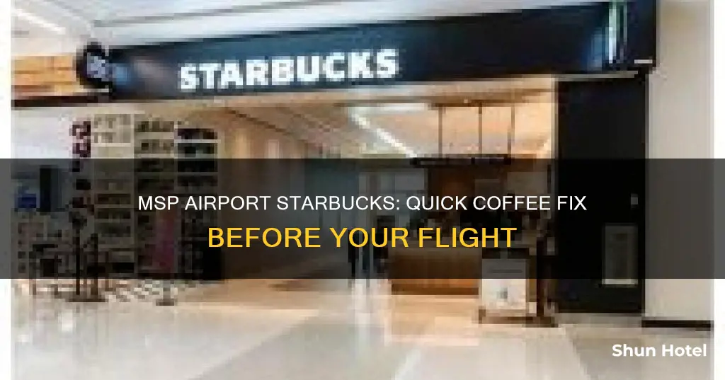 where is starbucks in msp airport