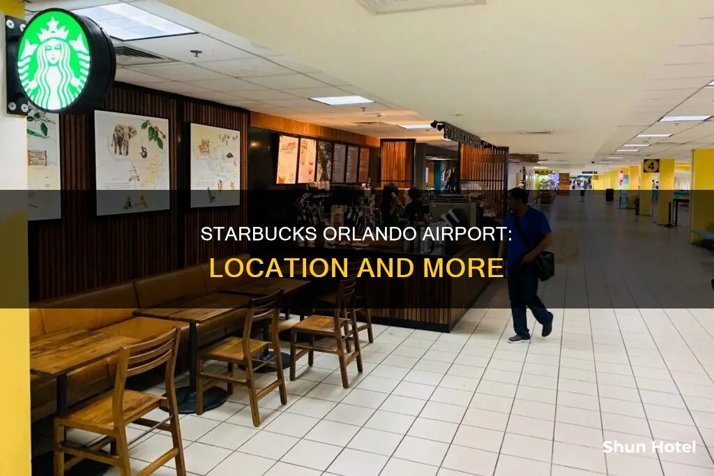 where is starbucks in orlando airport