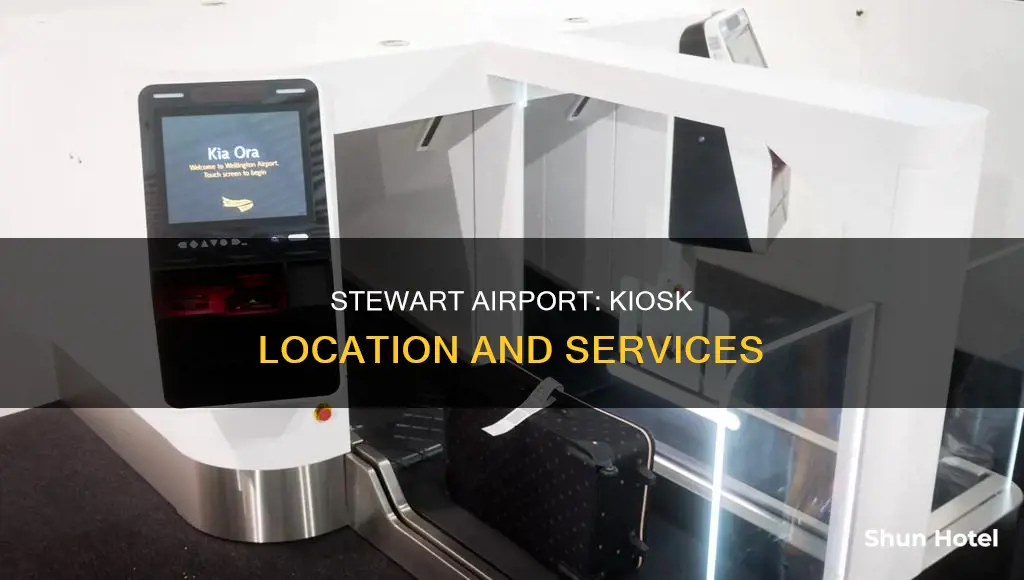 where is stewart airport kiosk in