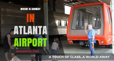 Subway at Atlanta Airport: Locations and Hours