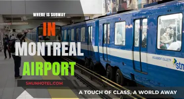Montreal Airport's Subway: Location and Convenience