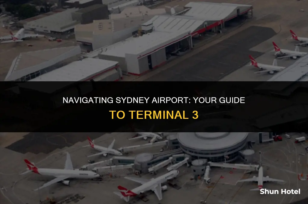 where is sydney airport terminal 3