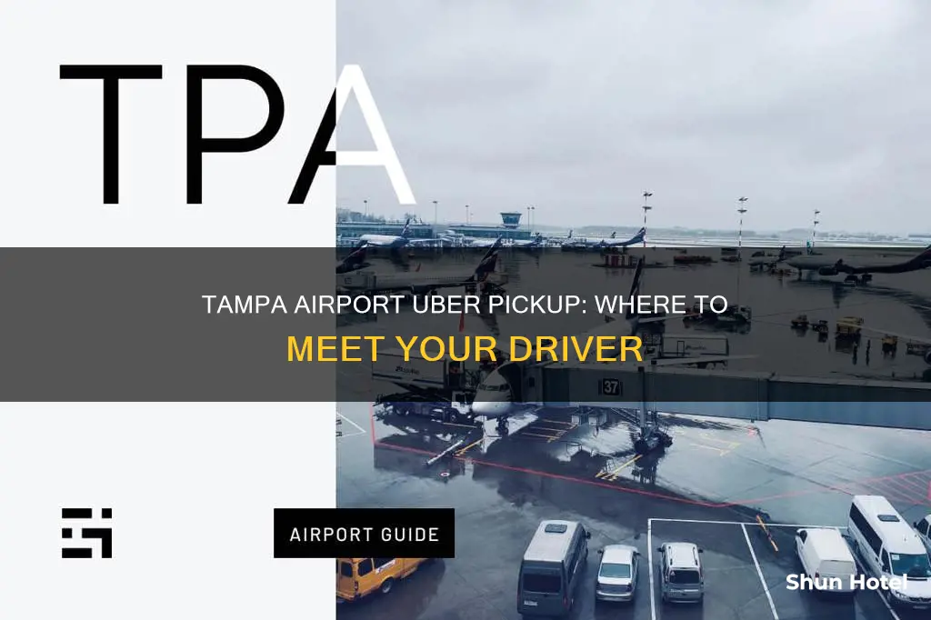 where is tampa airport uber pickup