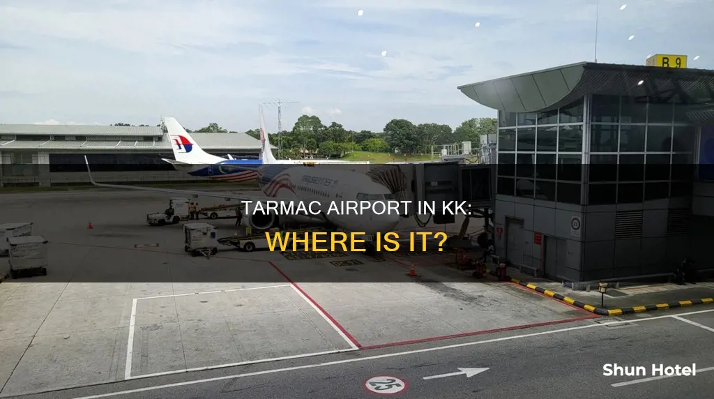 where is tarmac airport in kk