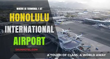 Navigating Honolulu International Airport: Locating Terminal 1 with Ease