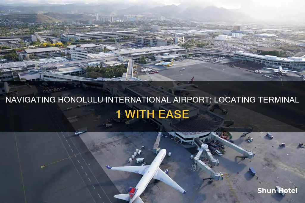 where is terminal 1 at honolulu international airport