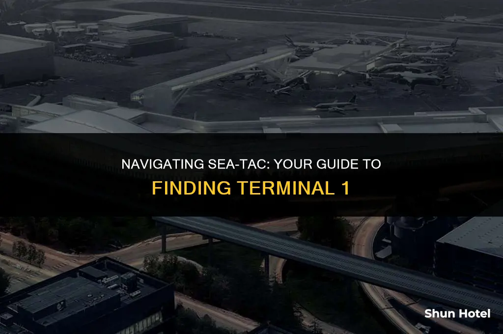 where is terminal 1 at seatac airport