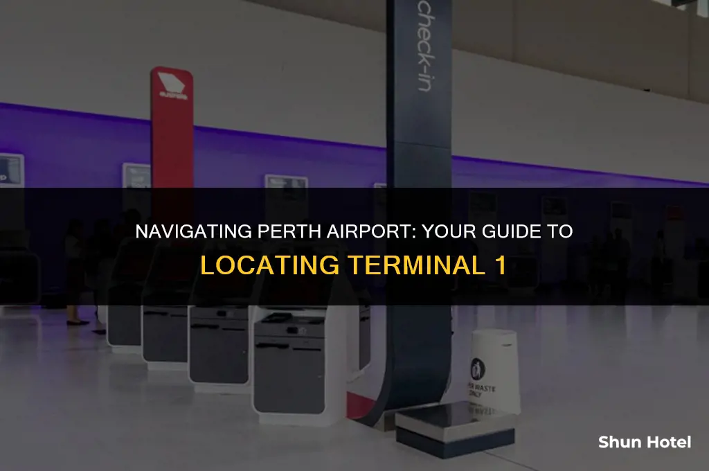 where is terminal 1 perth airport