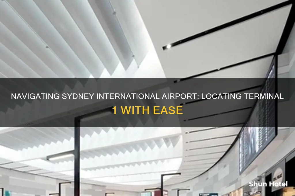 where is terminal 1 sydney international airport