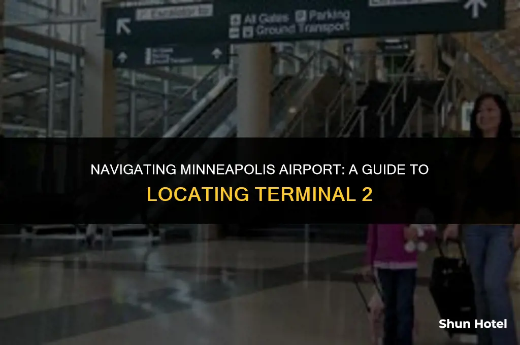 where is terminal 2 at minneapolis airport