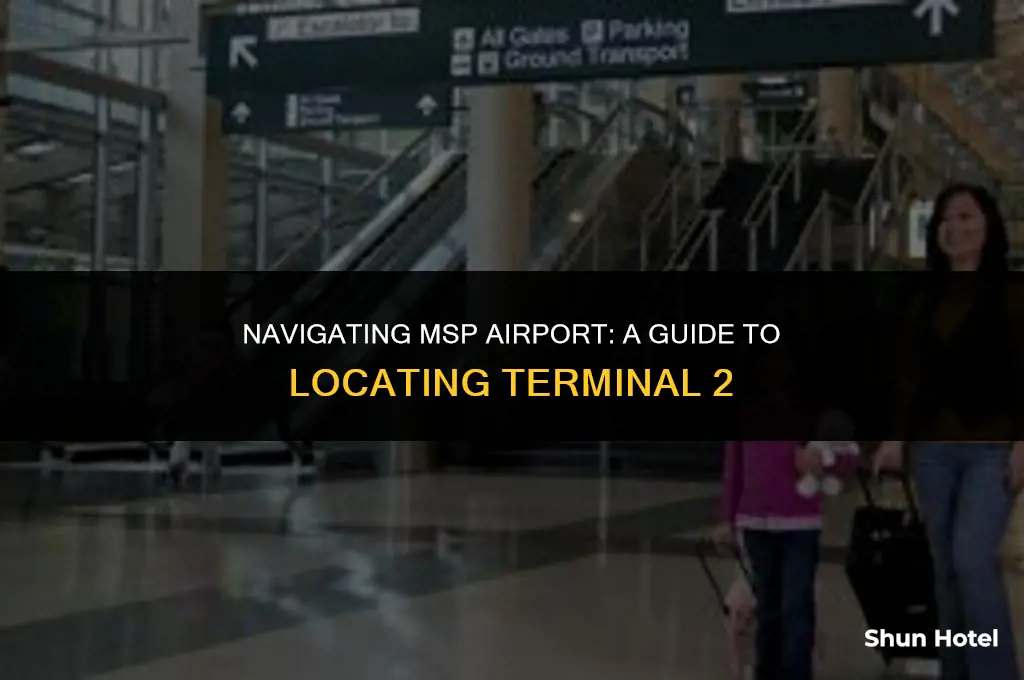 where is terminal 2 at the msp airport