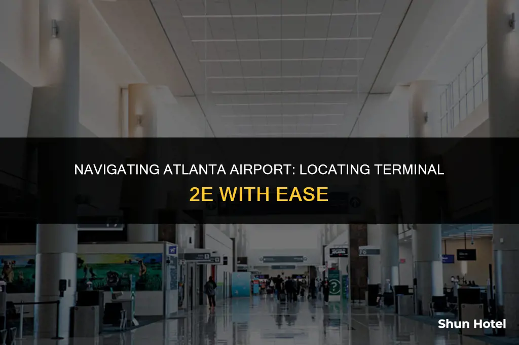 where is terminal 2 e at atlanta airport