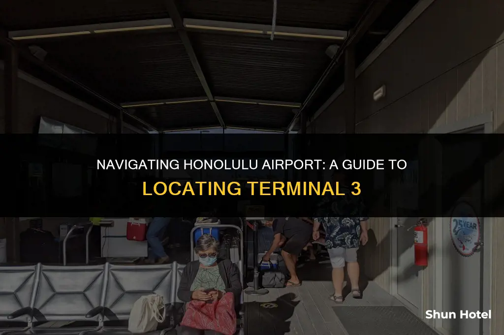 where is terminal 3 at honolulu airport