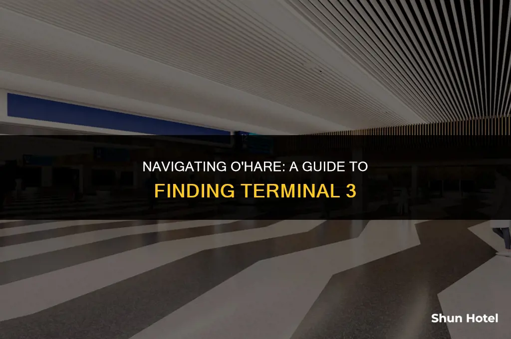 where is terminal 3 at o