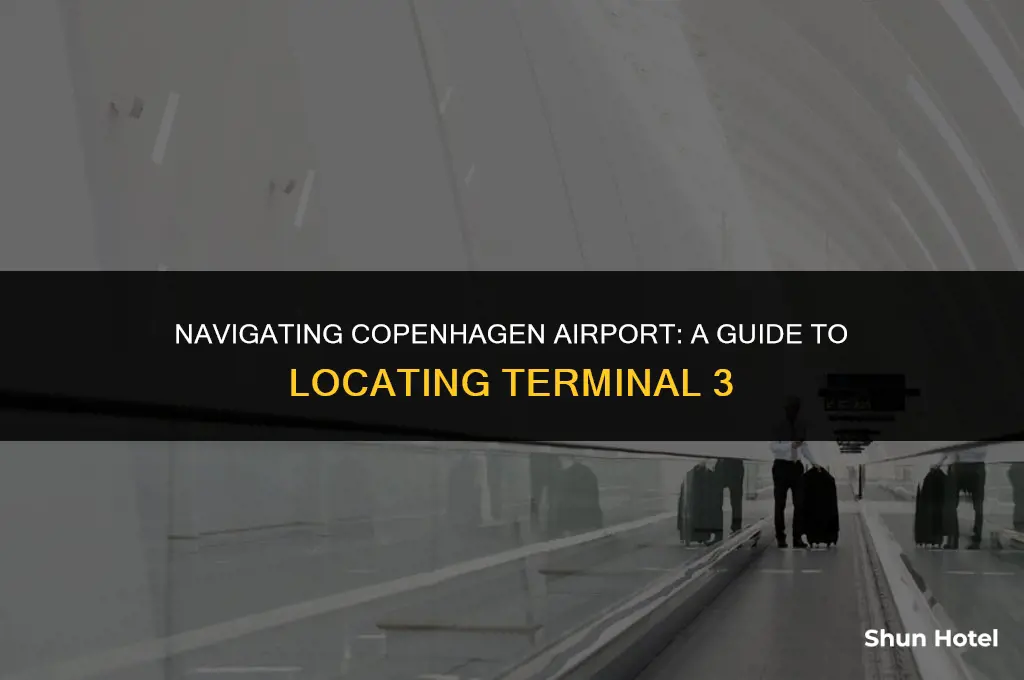 where is terminal 3 in copenhagen airport