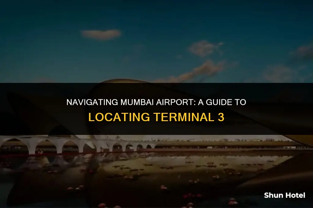 where is terminal 3 in mumbai airport