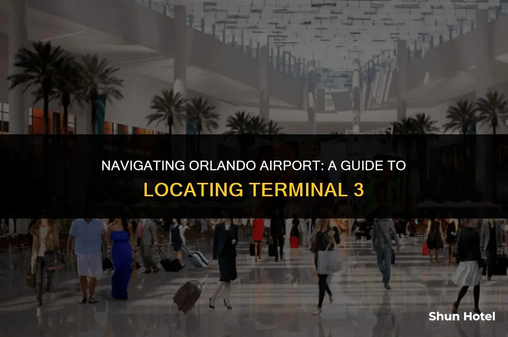 where is terminal 3 in orlando airport