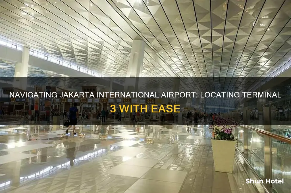 where is terminal 3 jakarta international airport