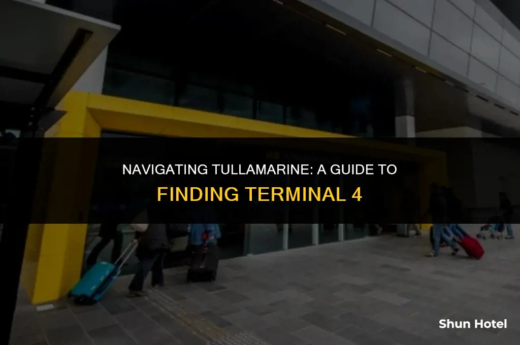 where is terminal 4 at tullamarine airport